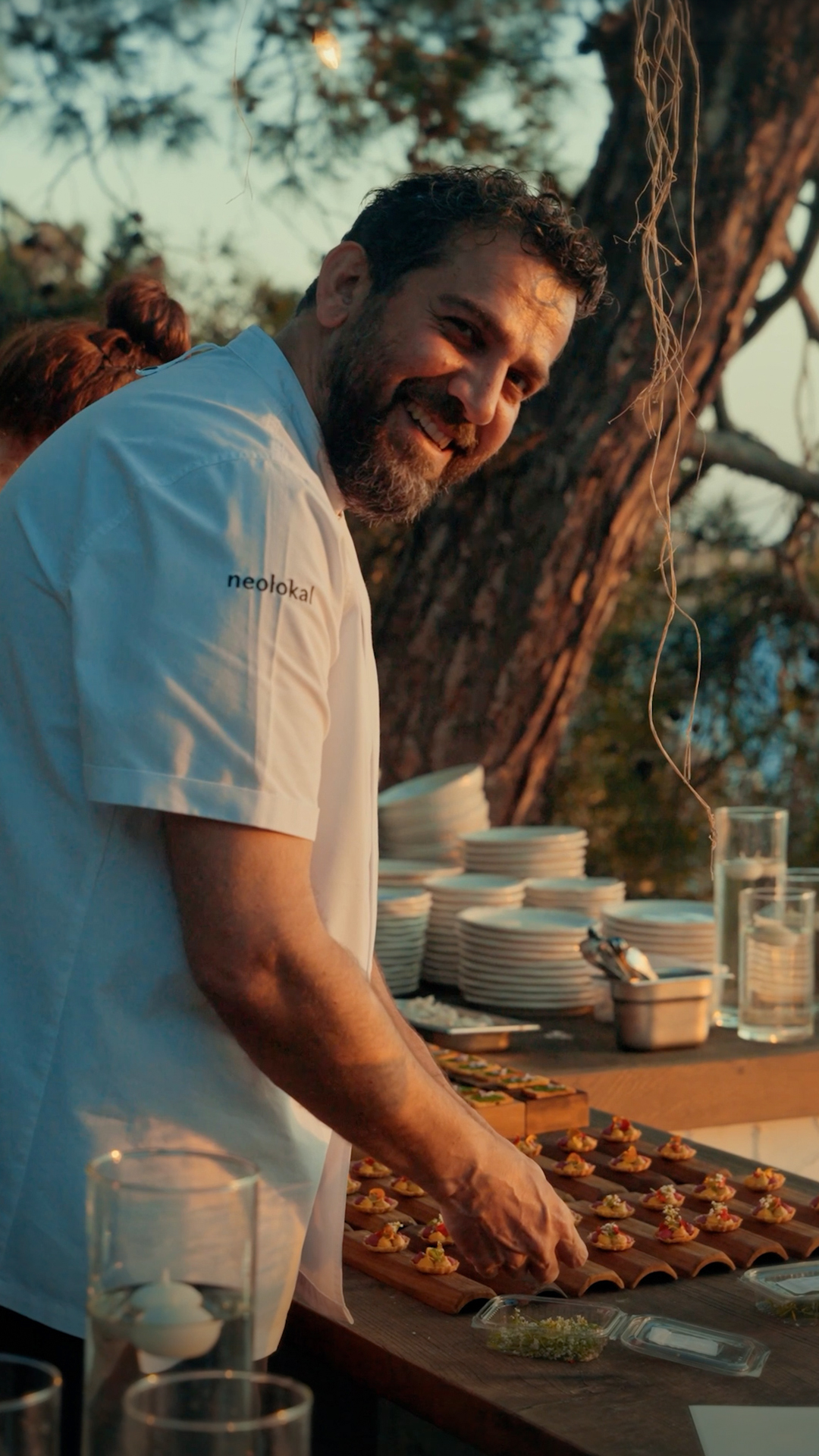 Mise en place from Maksut Aşkar's evening at Perdue